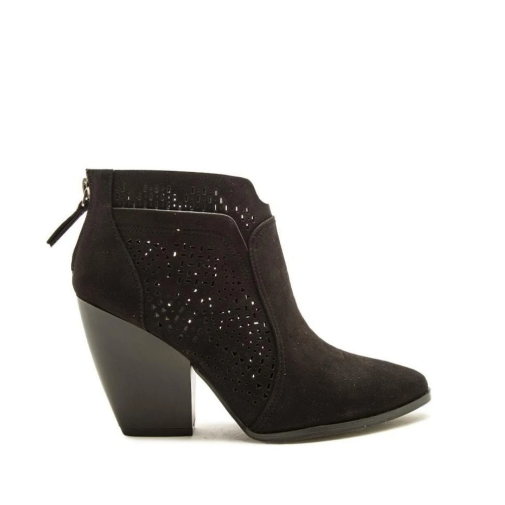 STANLEY BLACK SUEDE BOOTIE